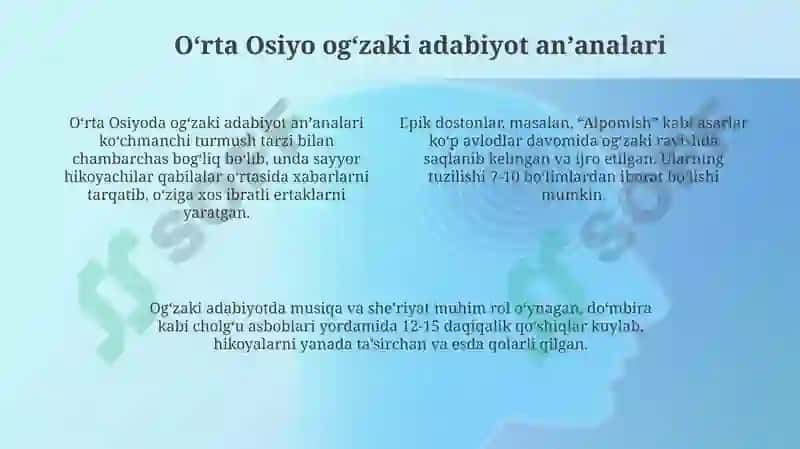 Markaziy Osiyoda Hikoyachilik 4