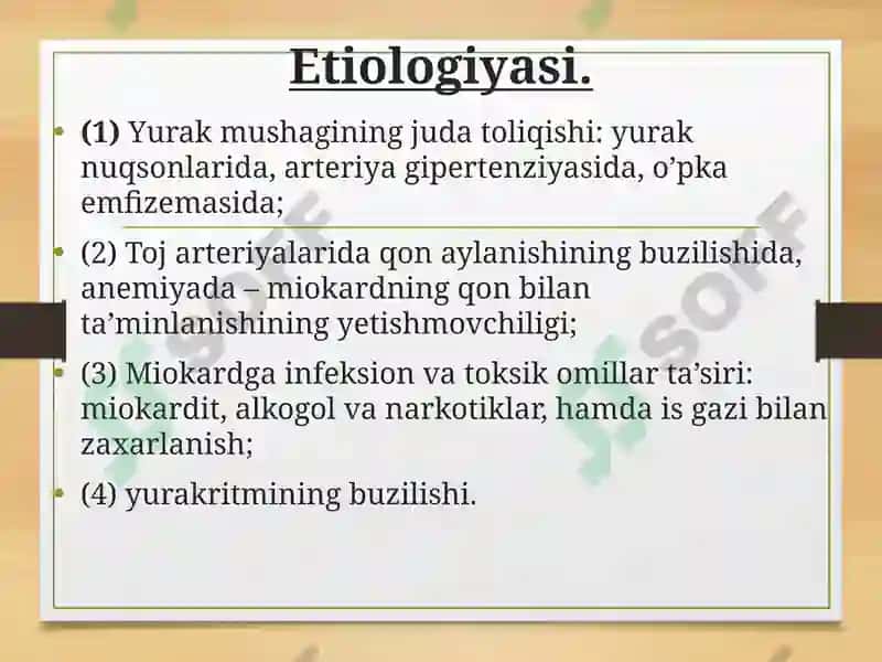 YURAKYETISHMOVCHILIGI 4