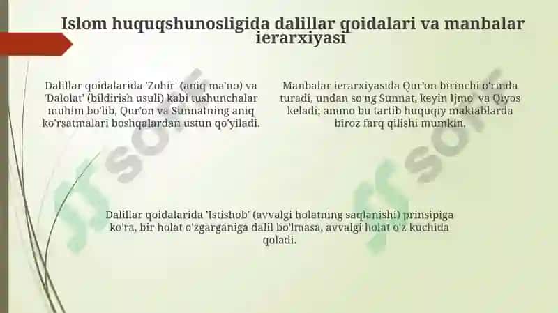 Islom huquqshunosligi 4
