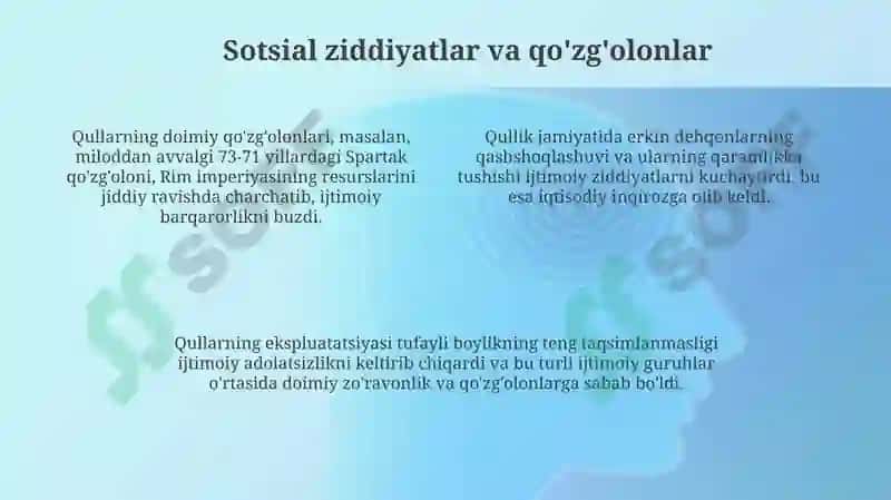 Quldorlik jamiyatining boshsabablari 4