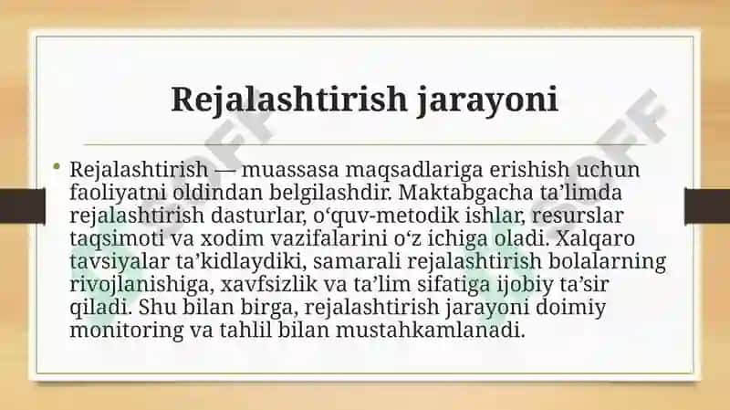 Menejment nazariyasi va tashkil etilishi 4