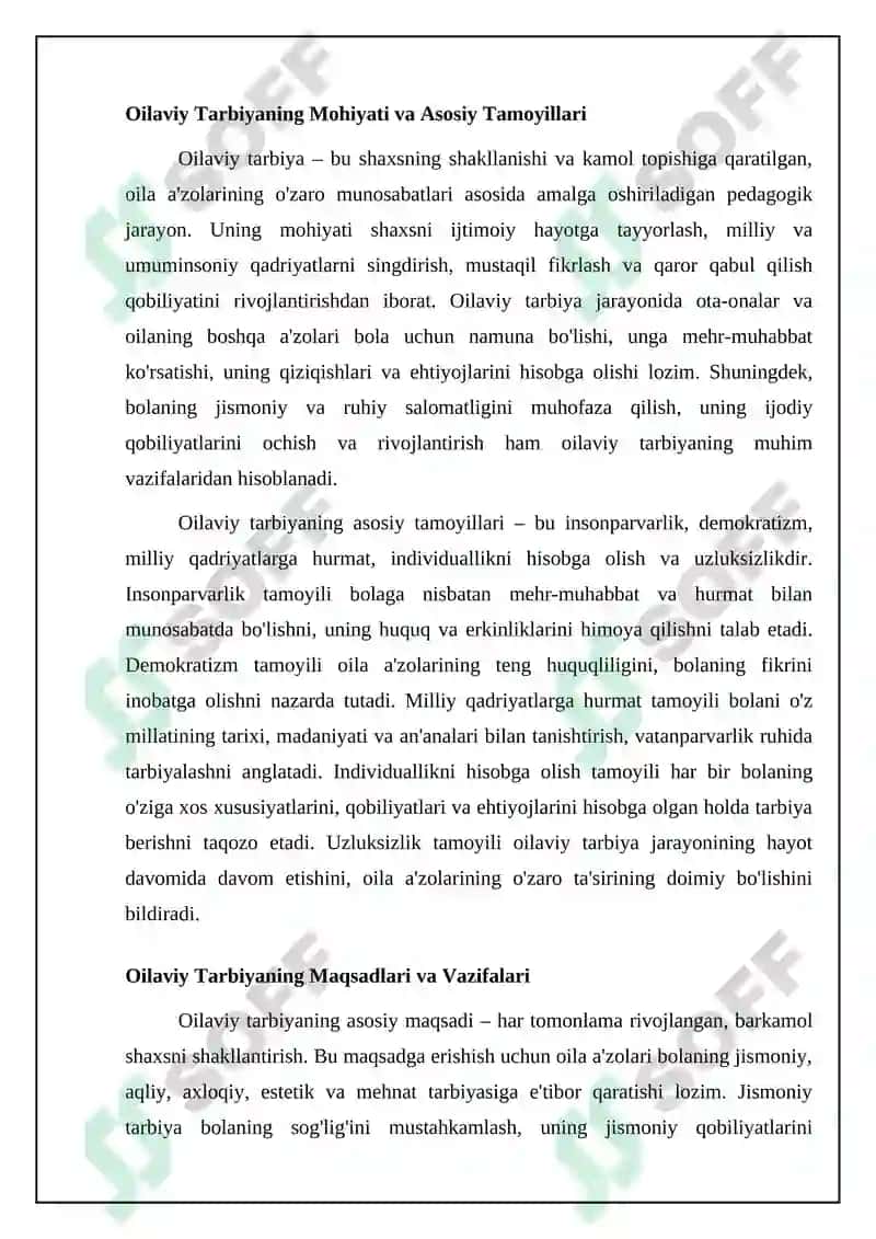 Oilaviy tarbiya asoslari 4