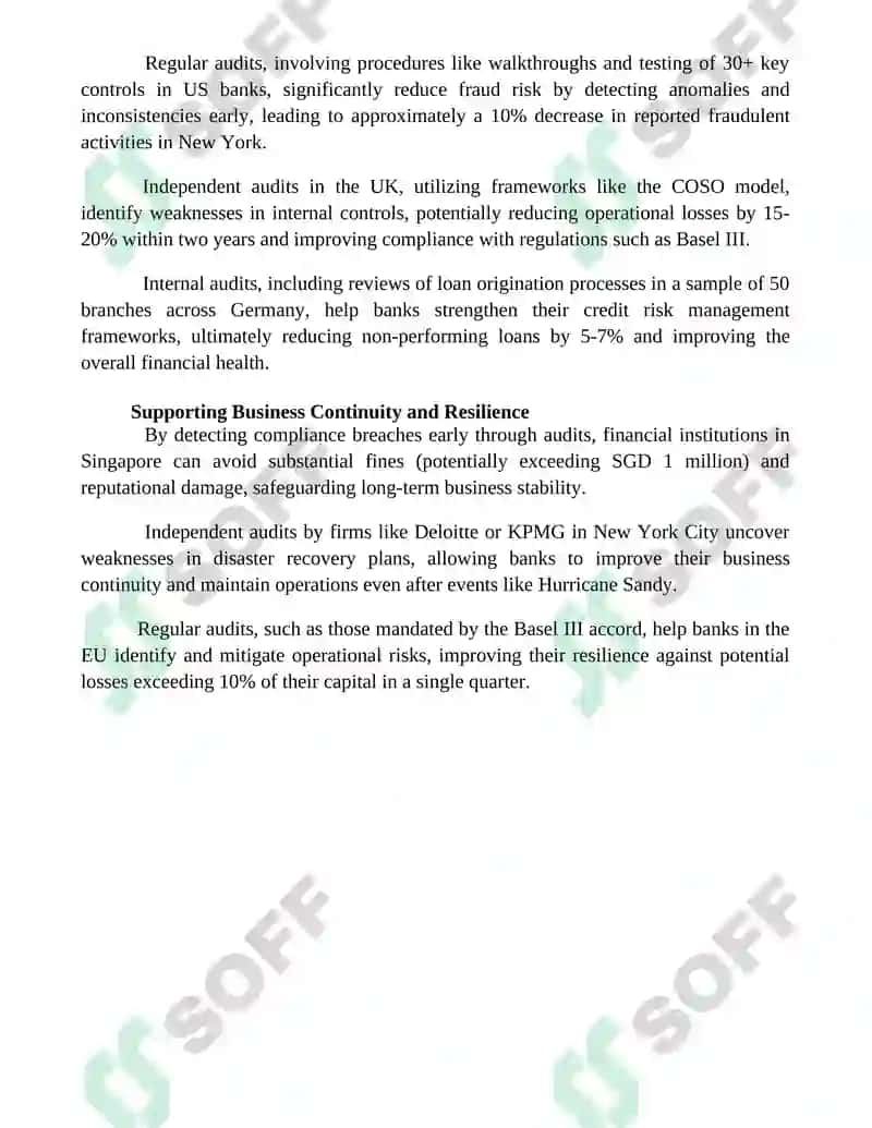 Importance of Auditing in the Banking Sector 4