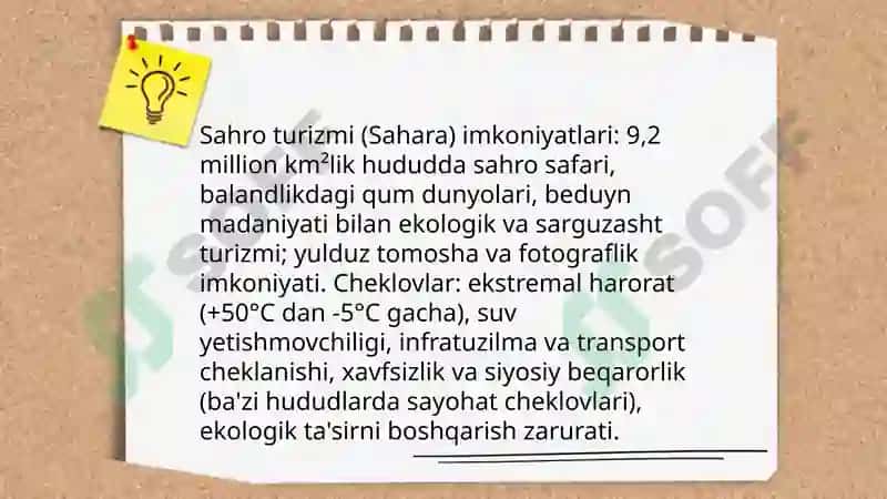 Afrika mintaqasining turizm geografiyasi 4
