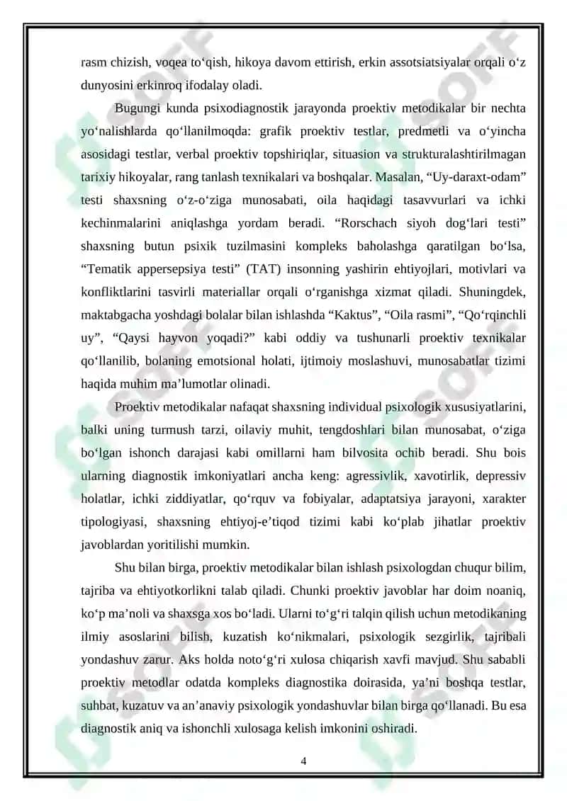 Proektiv metodikalar 4