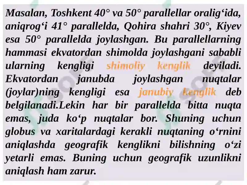 Geografik koordinatalar 4