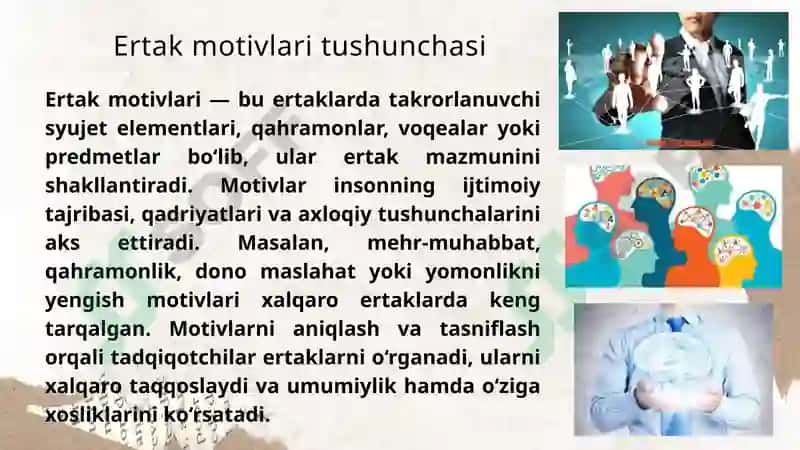 Xalqaro Ertak Motivlari 4