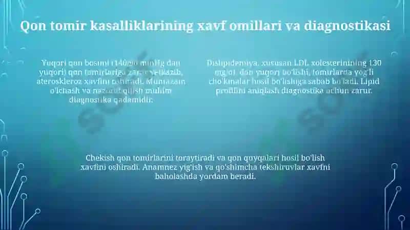 Yurak-qon tomirlar 4