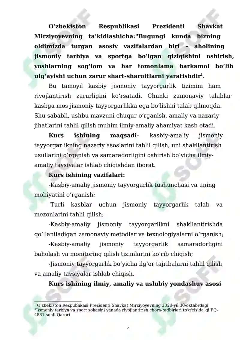 KASBIY-AMALIY JISMONIY TAYYORGARLIK 4