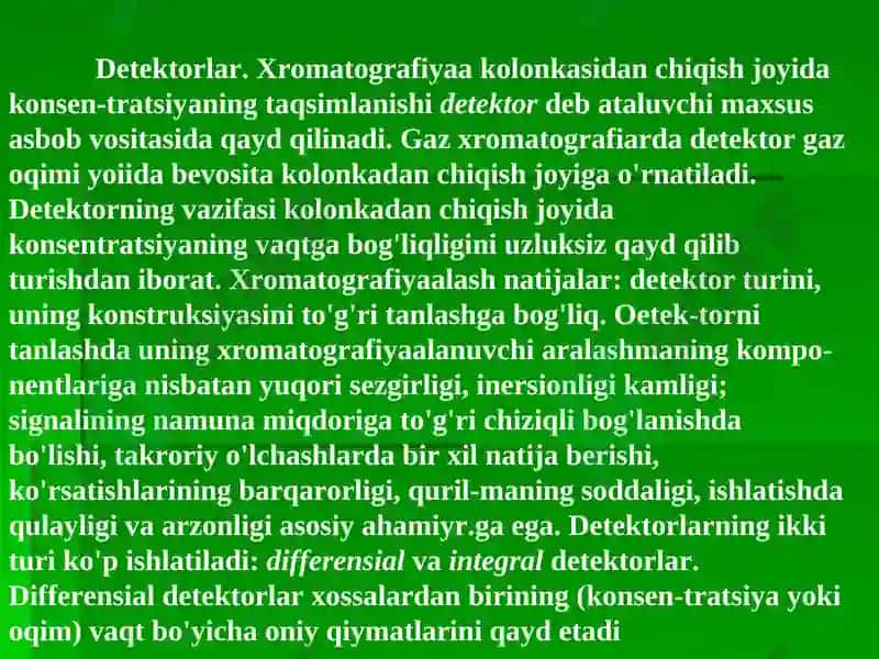 Gaz-suyuq xromatografiyasi 4