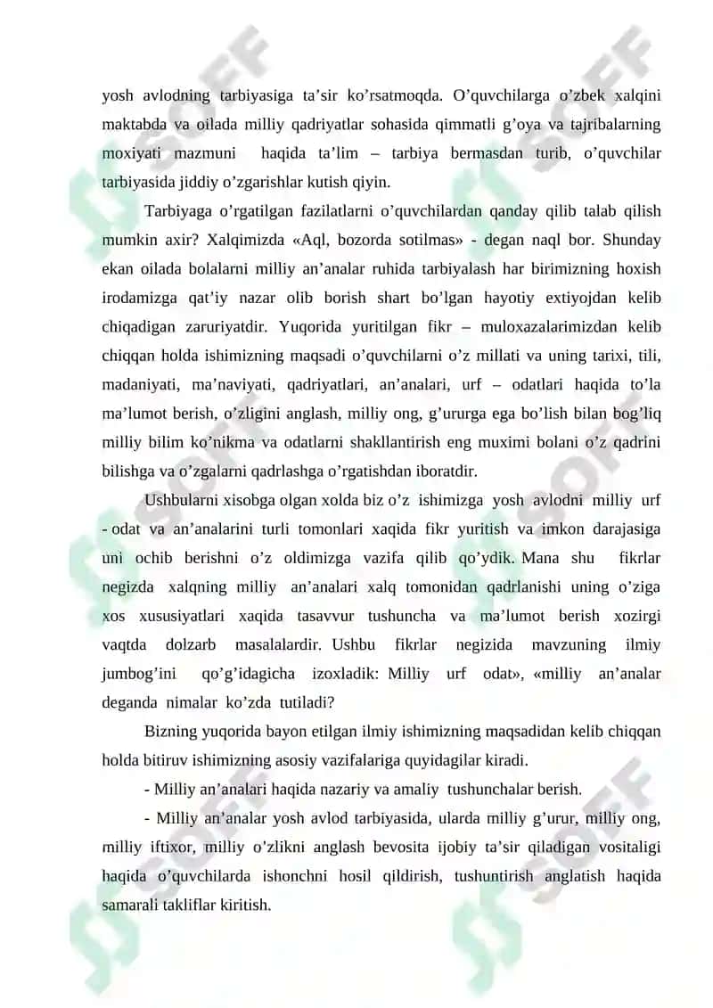 Oila tarbiyasida milliy qadryatlarning ahamiyati 4