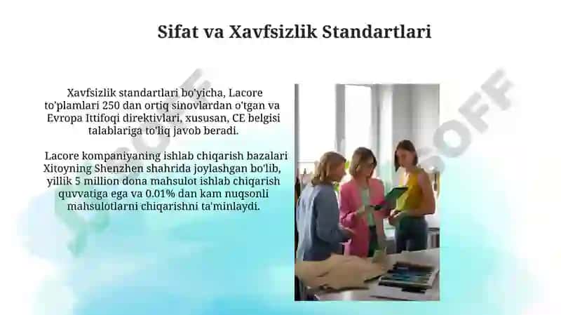 Lacore kompaniyasi naborlari 4