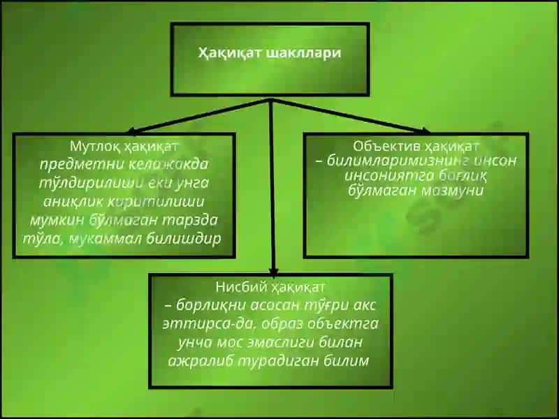 БИЛИШДА ҲАҚИҚАТМУАММОСИ 4