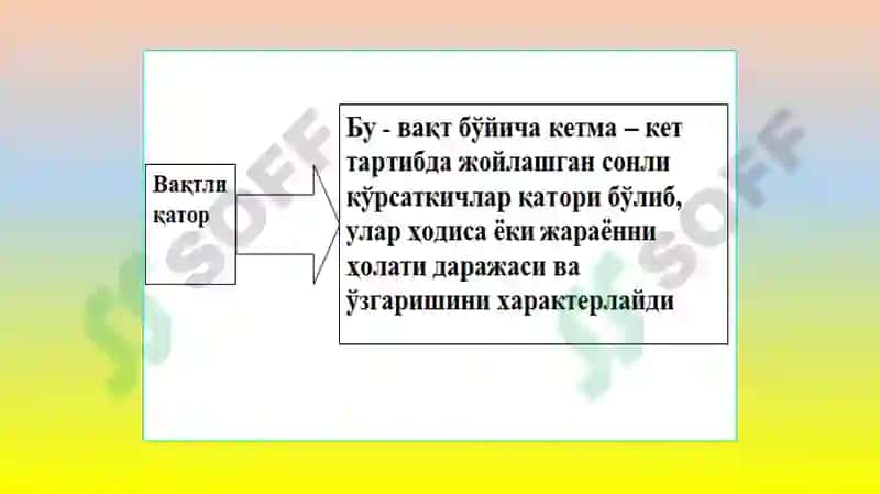 Статистика ва эконометрика 4