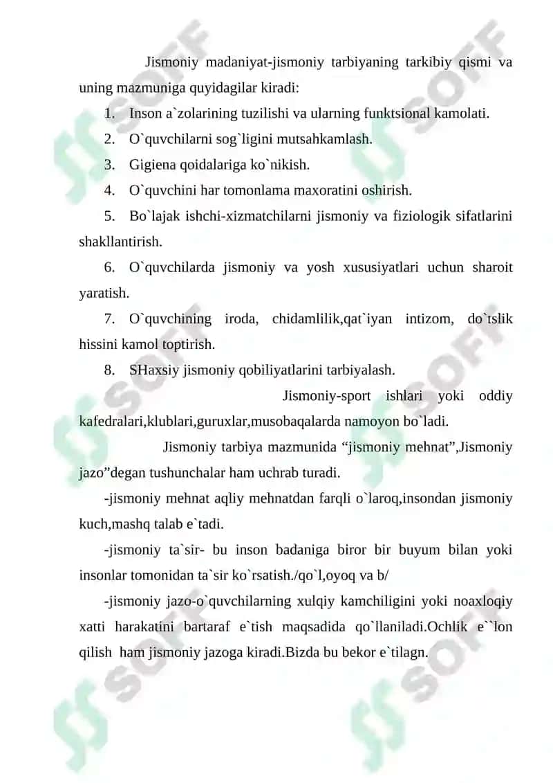 Jismoniy tarbiya gigiyenasi 4