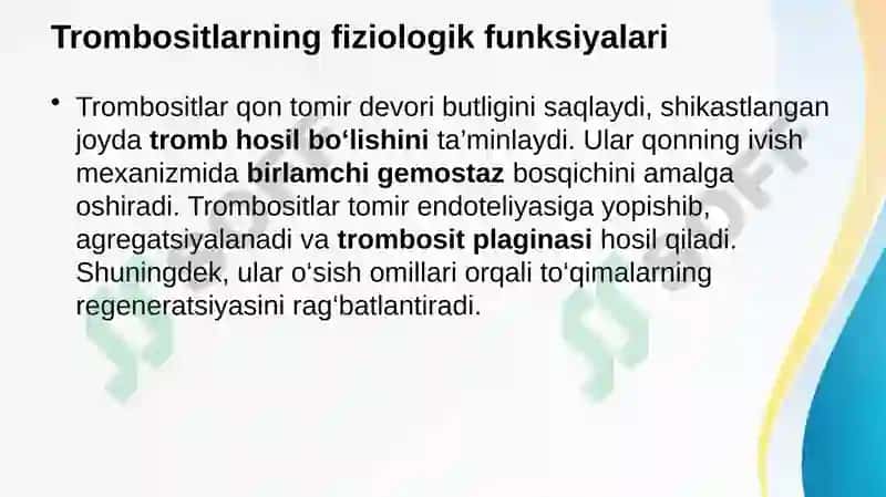 Trombositlar, qon guruhlari 4