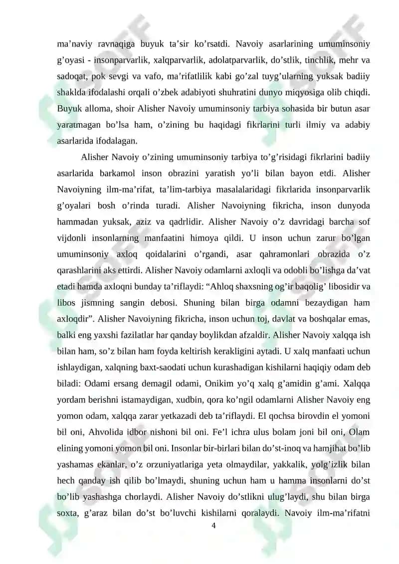 Navoiy asarlarida axloqiy tarbiya masalalari 4