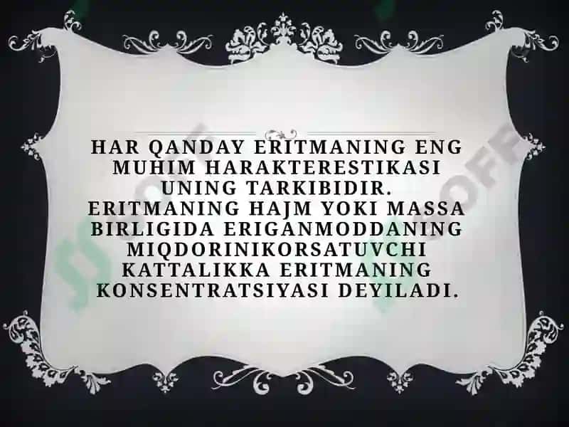 Eritmalar 4