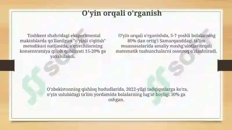 O'yin va ta'lim 4