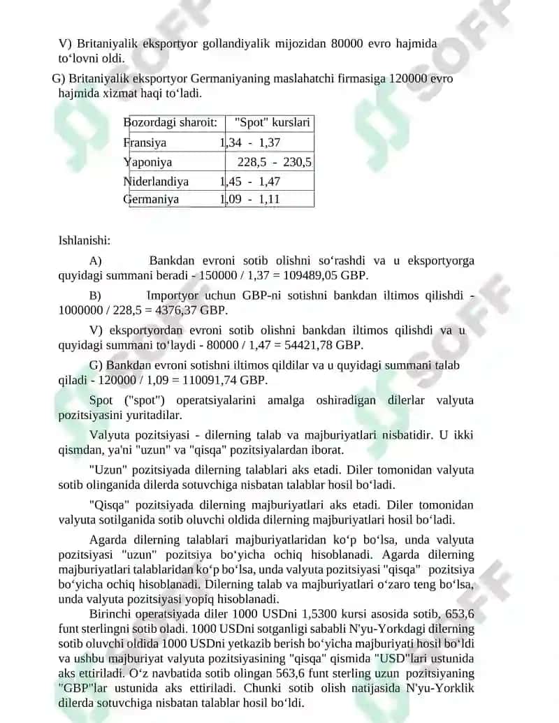 SPOT va SVOP operatsiyalar 4