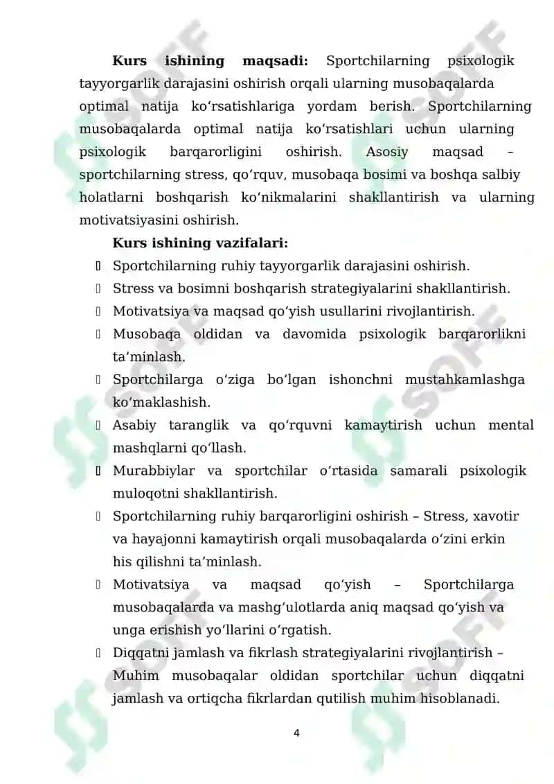 Sport mashgʻulotlarida psixologik tayyorgarlik 4
