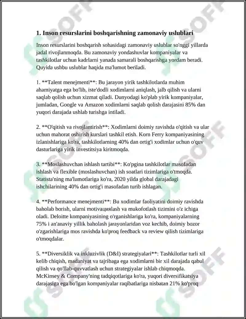 INSON RESURSLARI FAOLIYSTINI BAHOLASHNING ZAMONAVIY USLUBI 4