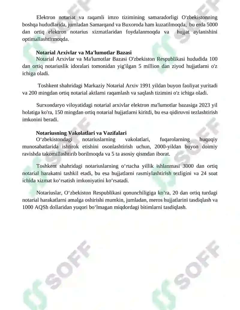 Notarial harakatlar 4