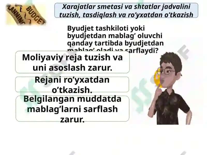 Byudjet tashkilotlari smeta shtatlar jadvali 4