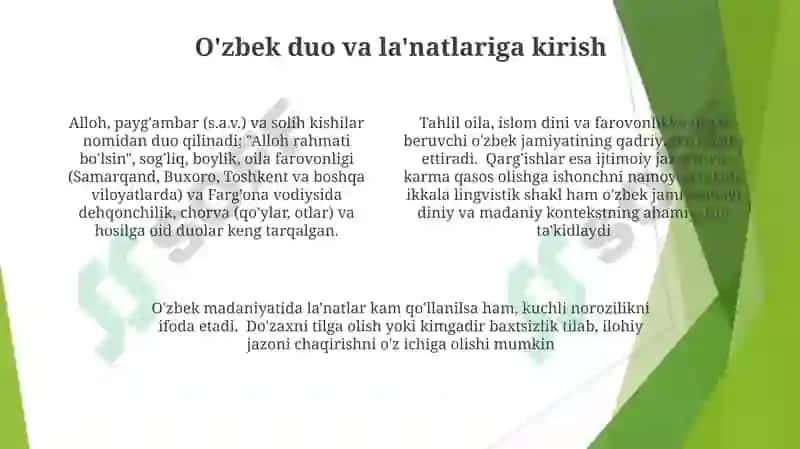 Oʻzbek xalq olqishlari va qargʻishlari 4