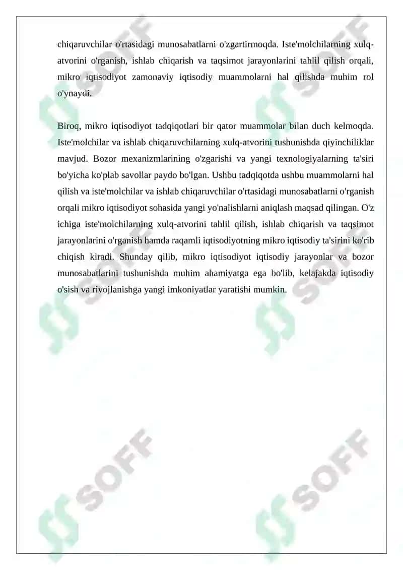 Mikro iqtisodiyot 4