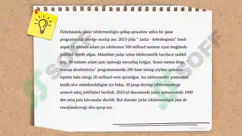 Oʻzbekstanin jaslarga tiyisli mamleket siyasati 4