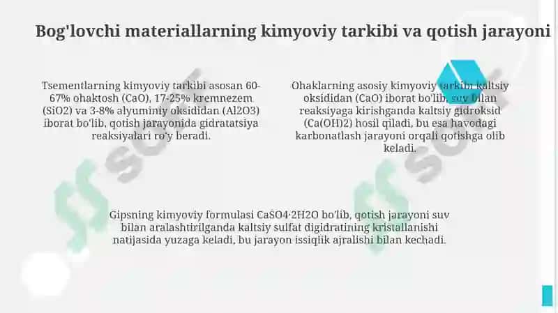 Bog'lovchi materiallar turlari 4