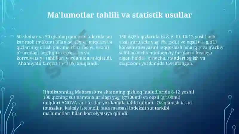 Sut mahsuloti baholash 4