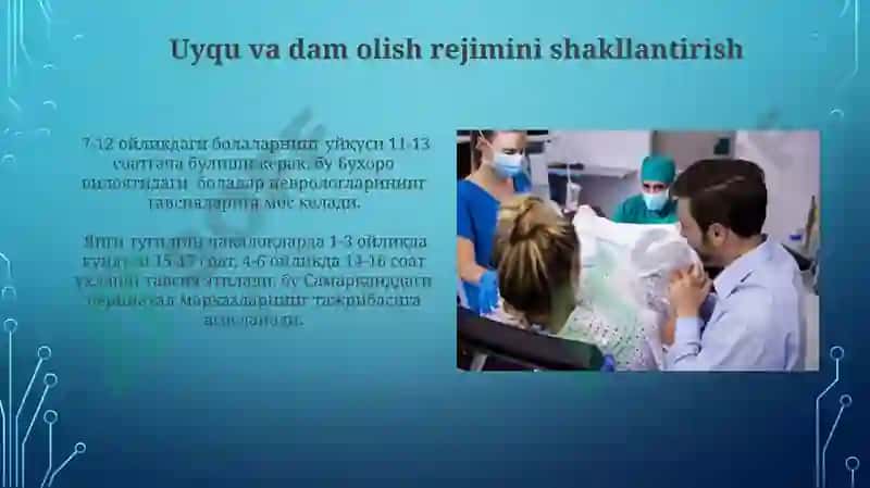 Ona va bola salomatligini ta'minlash 4