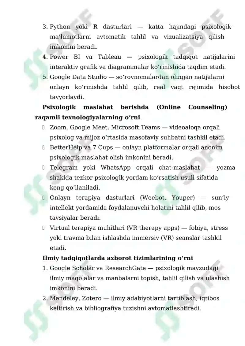 RAQAMLI AXBOROT TEXNOLOGIYALARI VA ULARDAN FOYDALANISH 4