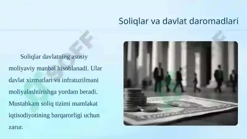 Soliqlarning makroiqtisodiy mohiyati va roli 4