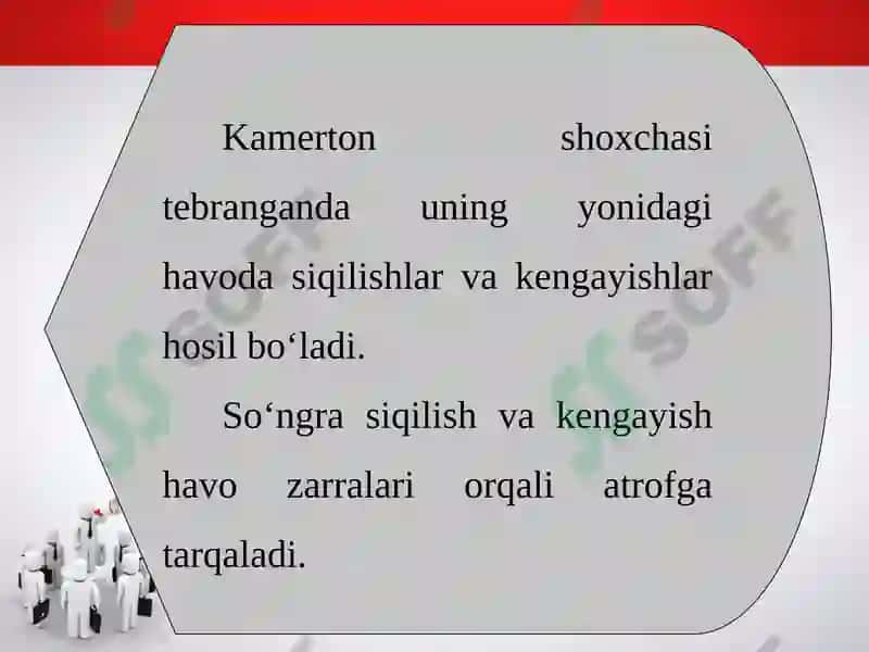 Tovushning tarqalishi 4