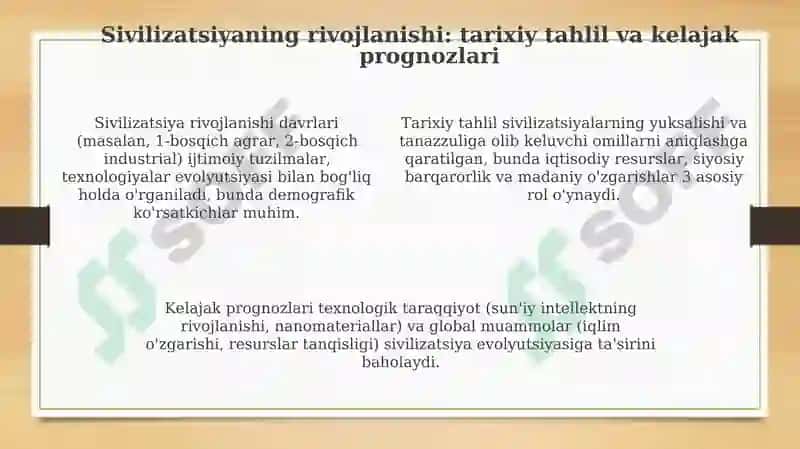 Axborotlashgan jamiyat va uning istiqbollari 4