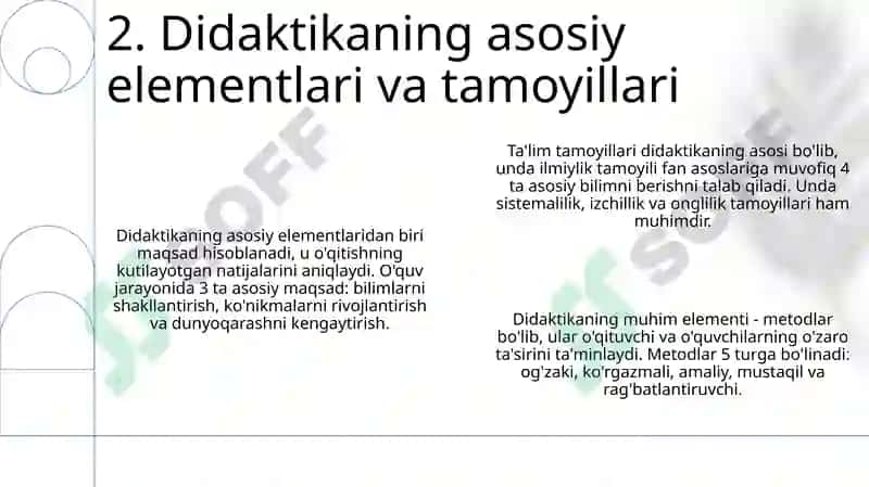 Didaktika: Ta'lim nazariyasi 4