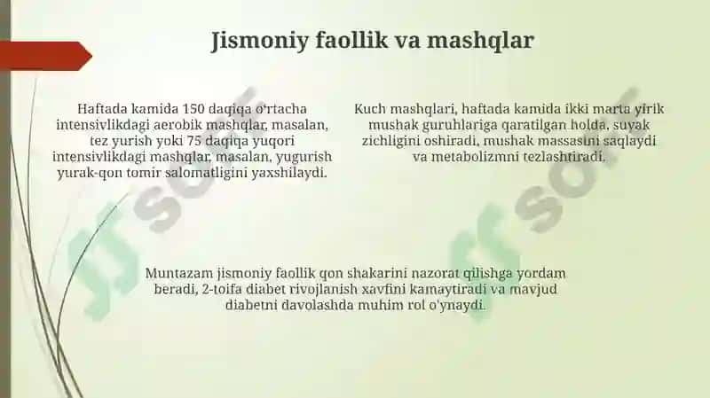 Sog'lom Turmush Tarzi Asoslari 4