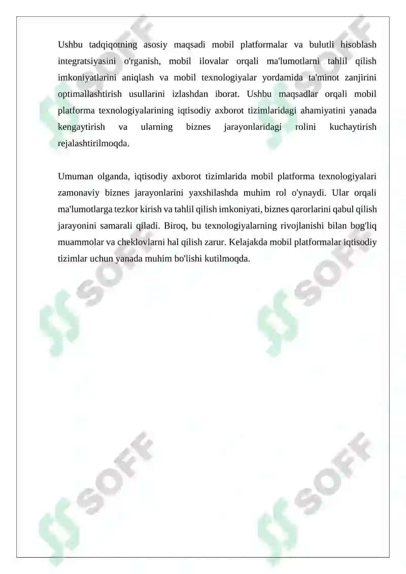 Mobil platforma texnologiyasi 4