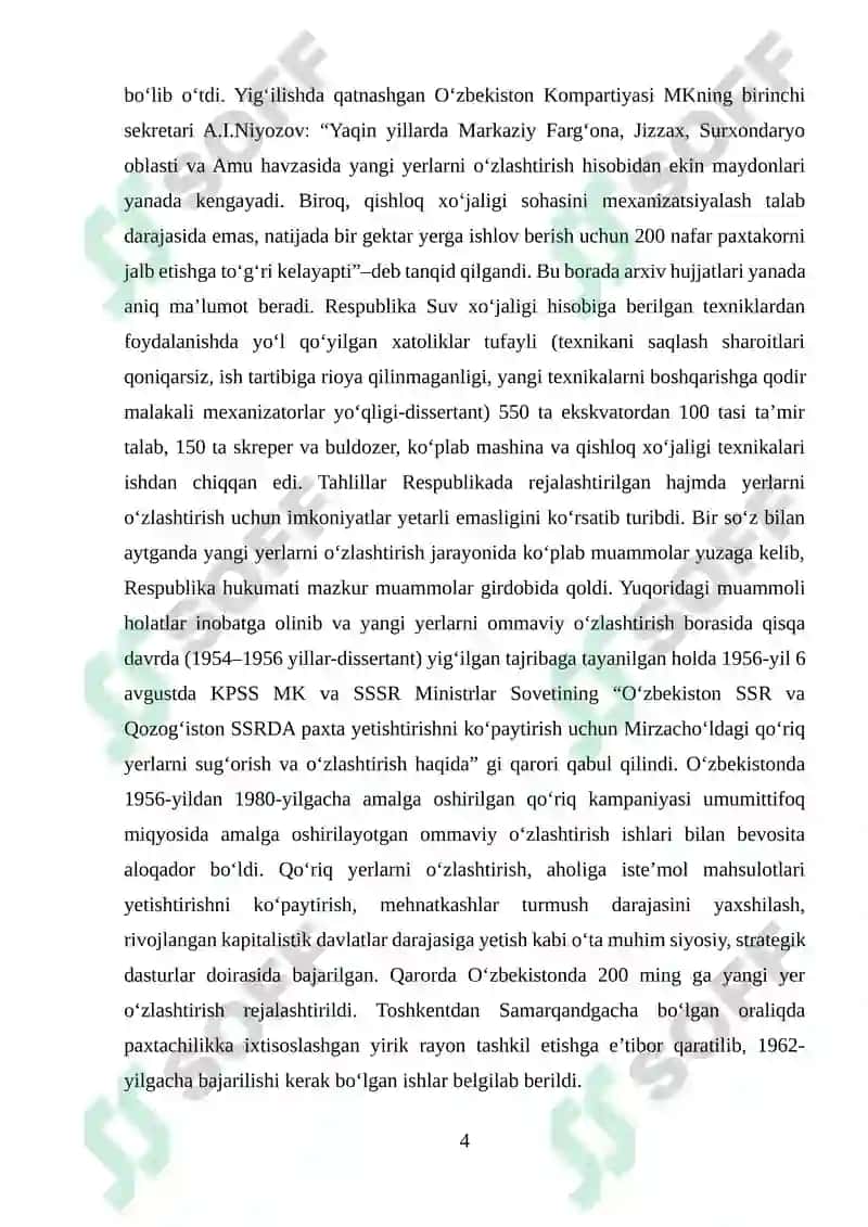 O`zbekiston SSR aholi migratsiyasining o`ziga xosligi 4
