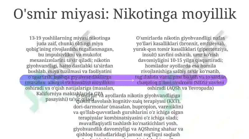 Nikotinizm va uning asoratlari 4