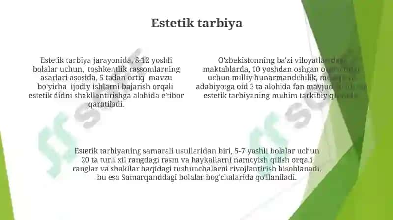 Tarbiyaning mazmuni va asosiy yo'nalishlari 4