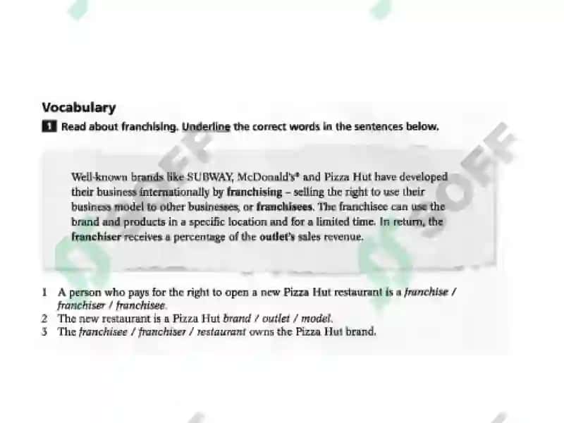 Global Trade: International Franchising 4