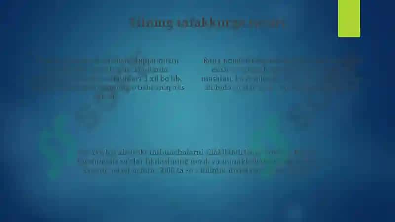 Til va tafakkur 4