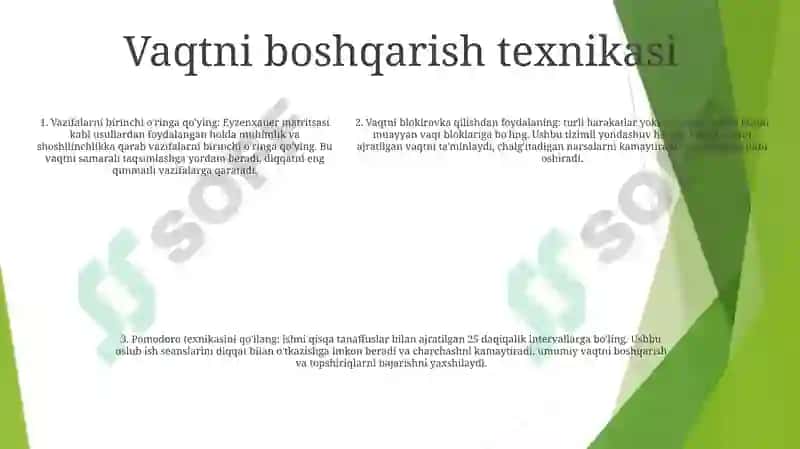 Özyönetim Teknikleri 4