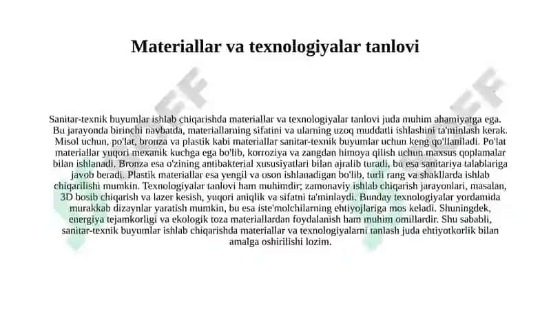 Sanitar-texnikbuyumlar 4