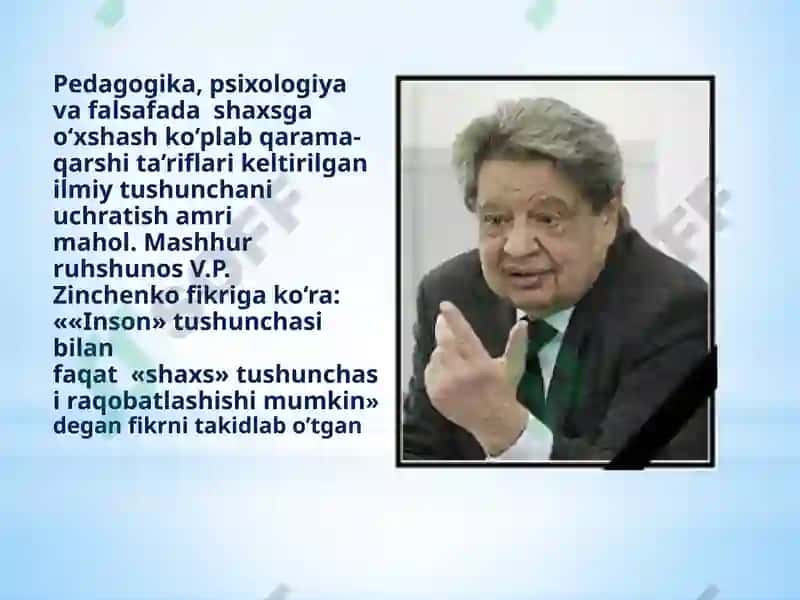 Chet el psixologiyasi 4
