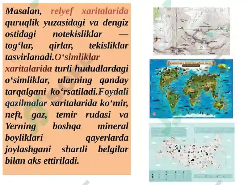 Geografik xaritalar 4